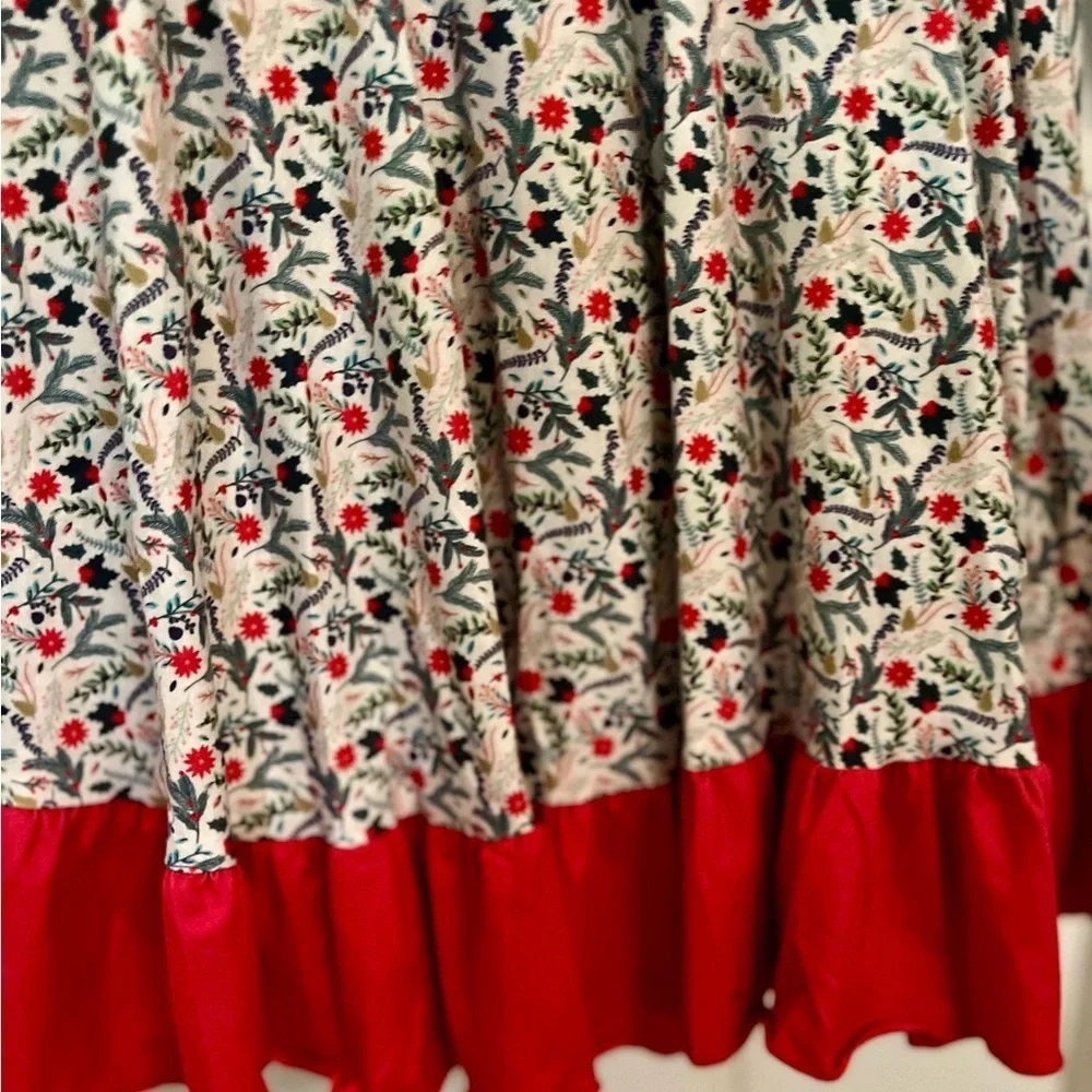 Evie's Closet Reversible Holiday Christmas Valentines Dress - Size 7